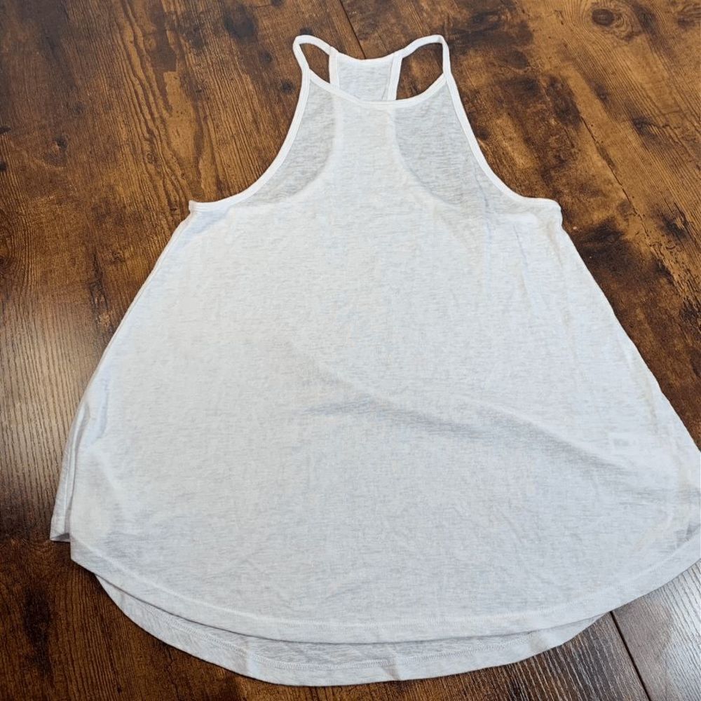 Athleta Light‎ white Lilac Tank Top